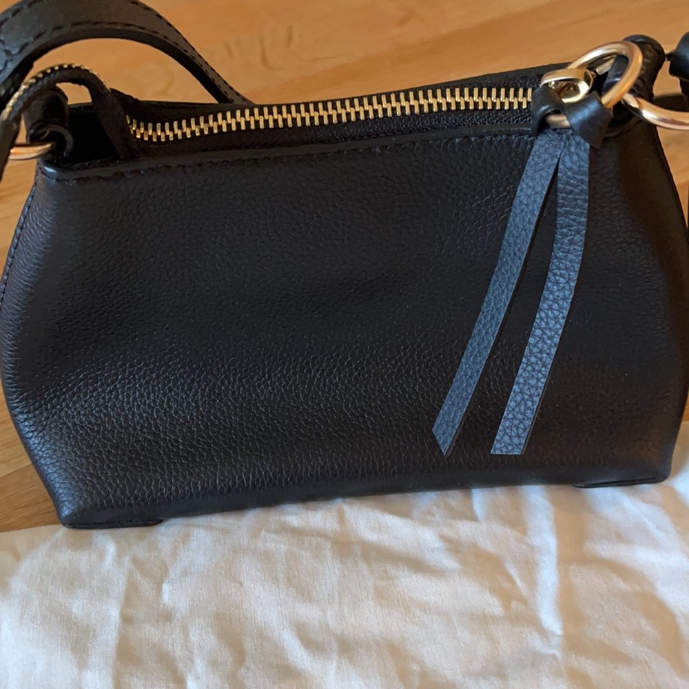 See By Chloe Black and Gold Mini Bag - Picture 5 of 6